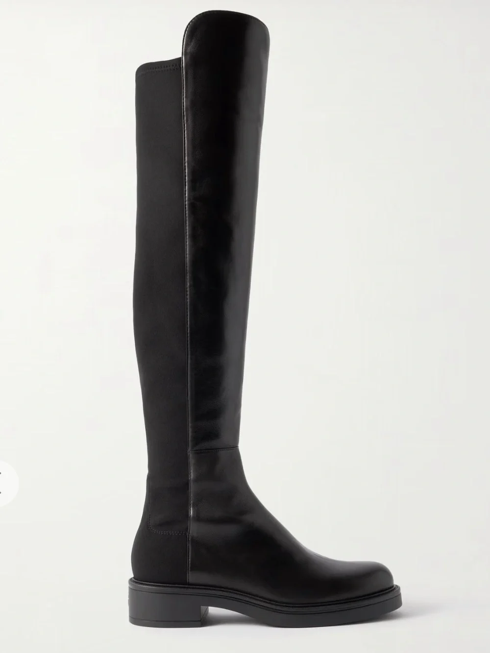 Stuart Weitzman Black Over-the-Knee Riding Boots
